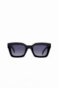 NA-KD Accessories Resirkulerte solbriller med firkantramme - Black