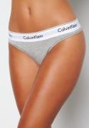 Calvin Klein CK One Cotton Thong 020 Grey Heather L