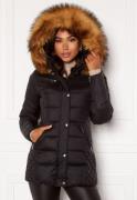 ROCKANDBLUE Beam Mid Coat Black/Beige 40