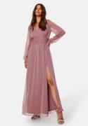 Bubbleroom Occasion Delilah prom dress Dark old rose 38