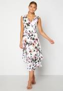 Bubbleroom Occasion Valeria Dress White / Floral 2XL