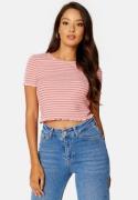 BUBBLEROOM Hallie striped rib top  / Striped XS