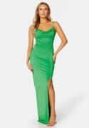 Bubbleroom Occasion Odette Waterfall Gown Green XL