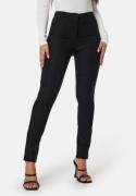 BUBBLEROOM Everly High Waist Stretchy Trousers Black 36