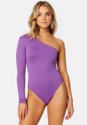 BUBBLEROOM Reya one shoulder body Purple S