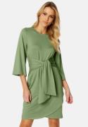 Happy Holly Petra tie dress Dusty green 32/34