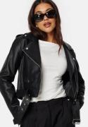 Chiara Forthi Allegra Biker Jacket Black 38