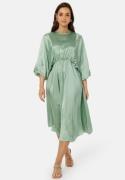 Bubbleroom Occasion Khrista Satin Dress Green XL