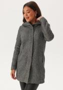 ONLY Sedona Light Coat Dark grey melange M