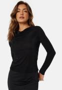 VERO MODA Nara LS Pleat Top Black XS