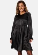 Pieces Slore LS O-Neck Dress Black M