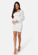 BUBBLEROOM Jayla smock dress Offwhite 3XL