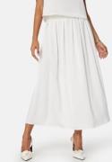 VILA Visalini midi skirt Cloud Dancer 42