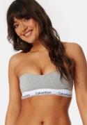 Calvin Klein Lightly Lined Bandeau Grey L