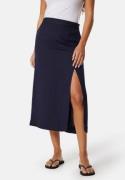 GANT Midi Linen Blend Skirt Navy 42