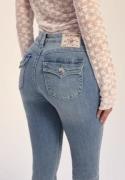 True Religion Becca Mid Rise Bootcut Flap Peak Spot 29