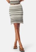 VERO MODA Vmminou Nw Short Skirt Birch Detail:w. Black S