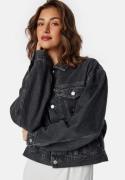 Calvin Klein Jeans Boxy Denim Jacket 1bz Denim Grey L