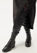 Steve Madden Courtside Overknee Boots Black Paris 39