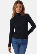 GANT Slim Rib Turtleneck Black L