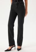 VERO MODA Vmtessa Hr Straight Jeans Black Denim 25/30