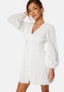 Bubbleroom Occasion Broderie Anglaise Short Dress White XXS