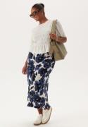 Happy Holly  Soft Midi Skirt Patterned 40/42