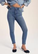 BUBBLEROOM  High Ankle Superstretch Jeans Light blue 40