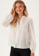 Happy Holly Broderie Anglaise Blouse White 32/34