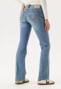 True Religion Becca Mid Rise Boot Cut Big T Crushed Lily 27