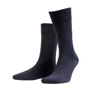 Amanda Christensen Strømper Core Ankle Socks Antracit bomull Str 41/42