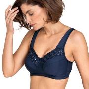 Miss Mary Broderie Anglais Soft Bra BH Mørkblå D 80 Dame