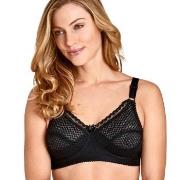 Miss Mary Cotton Dots Soft Bra BH Svart B 95 Dame