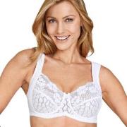 Miss Mary Jacquard And Lace Underwire Bra BH Hvit C 90 Dame