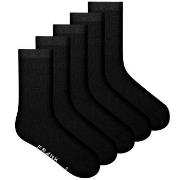 Frank Dandy Strømper 5P Bamboo Socks Solid Svart Str 36/40