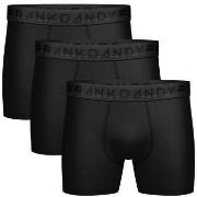 Frank Dandy 3P Legend Organic Boxers Svart økologisk bomull Medium Her...