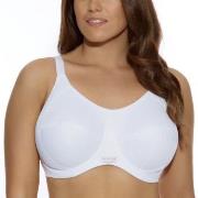 Elomi BH Energise Sports Bra Hvit nylon D 90 Dame