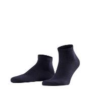 Falke Strømper 2P Happy Sneaker Socks Marine bomull Str 39/42 Herre