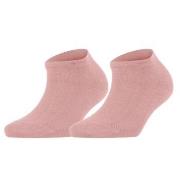 Falke Strømper 2P Women Casual Happy Sneaker Sock Rosa Str 39/42 Dame