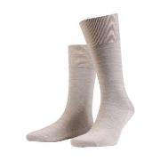 Amanda Christensen Strømper Icon Merino Wool Sock Sand Str 43/44