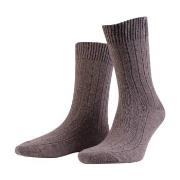 Amanda Christensen Strømper Supreme Wool Sock Brun Str 47/50