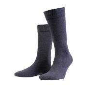 Amanda Christensen Strømper True Combed Cotton Sock Antracit Str 43/46