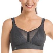 Anita BH Active Air Control DeltaPad Sports Bra Mørkgrå  C 70 Dame