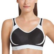 Anita BH Active Extreme Control Sports Bra Svart/Hvit C 75 Dame