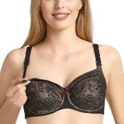 Anita BH Fleur Underwire Nursing Bra Svart polyamid G 70 Dame