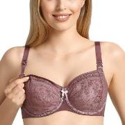 Anita BH Fleur Underwire Nursing Bra Berry/Lilac polyamid C 85 Dame