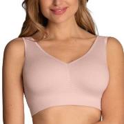 Anita Lotta Bralette BH Lysrosa nylon XX-Large Dame