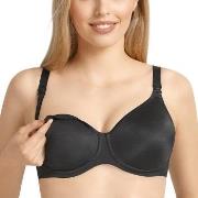 Anita BH Microfiber Underwire Nursing Bra Svart C 95 Dame