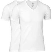 JBS 2P Bamboo T-shirt V-Neck Hvit Medium Herre