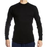 JBS Basic Longsleeve Black Svart bomull Large Herre